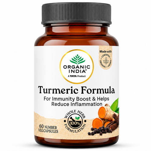 Organic India Turmeric Formula 60 Capsules