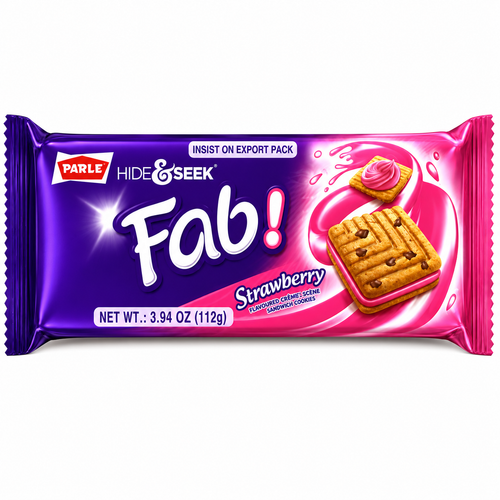 Parle Hide & Seek Strawberry 112g