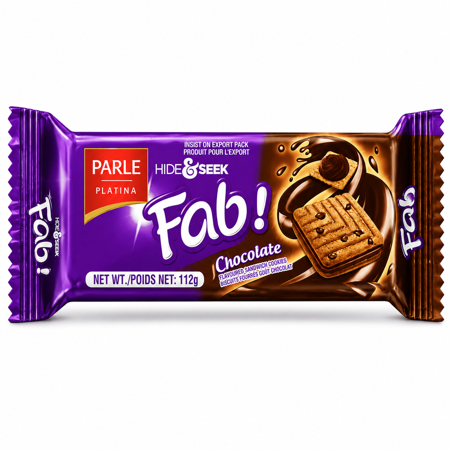 Parle Hide & Seek Chocolate Biscuits 112g