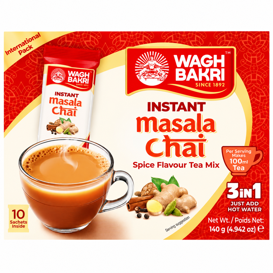 Wagh Bakri Instant Masala Chai 140g