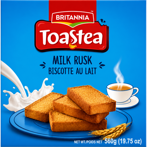 Britannia Toastea Milk Rusk 560g