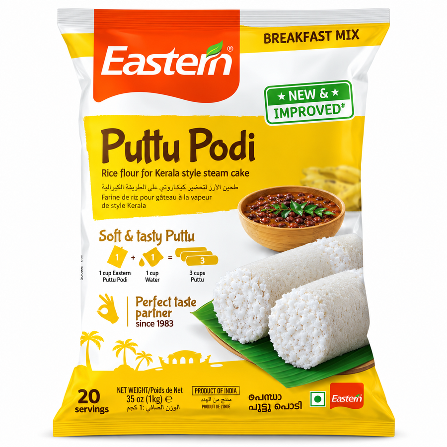 Eastern White Puttu Podi Powder 1kg