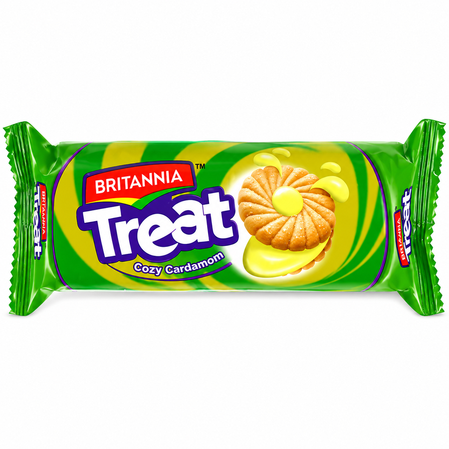 Britannia Treat Cozy Cardamom Biscuits 100g