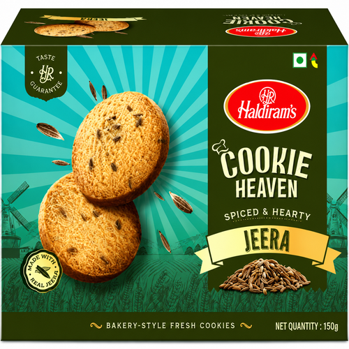 Haldiram's Cookie Heaven Jeera 300g