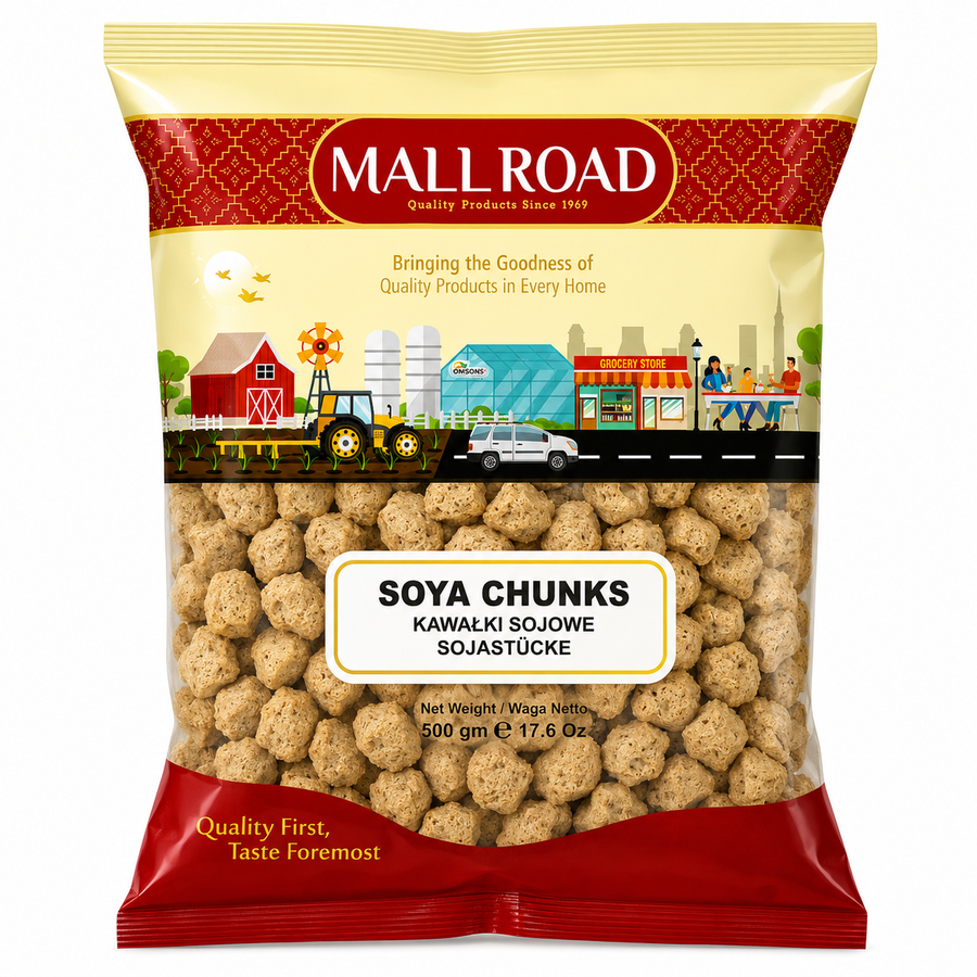 Mall Road Soya Chunks 500g