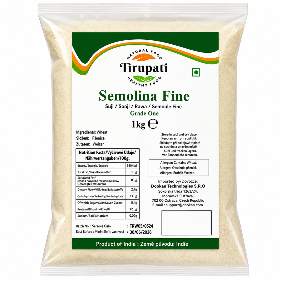 Tirupati Fine Semolina (Suji) 1kg