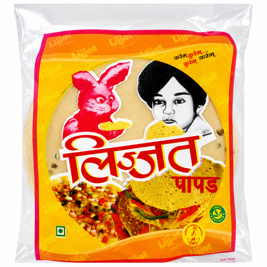 Lijat Punjabi Masala Papad 200g