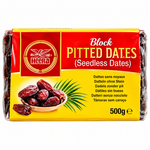 Heera Pitted Blocks Dates 500g