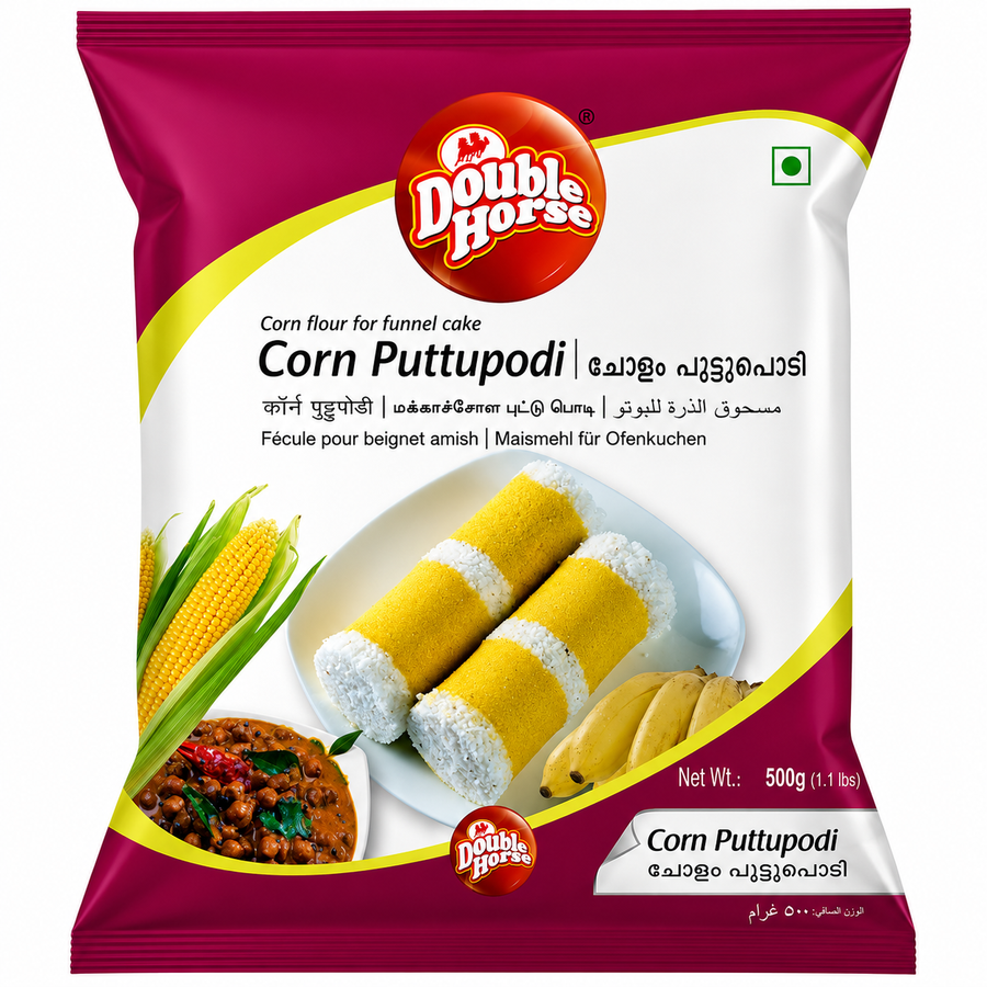 Double Horse Corn Puttu Podi 500g