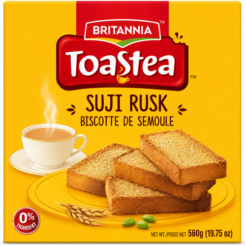 Britannia Toastea Suji Rusk 610g