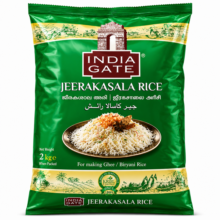 India Gate Jeera Kasala Rice 2kg