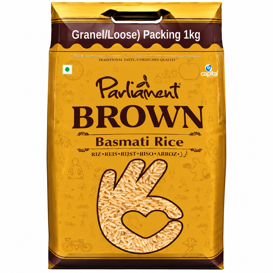 Parliament Brown Basmati Rice 1kg