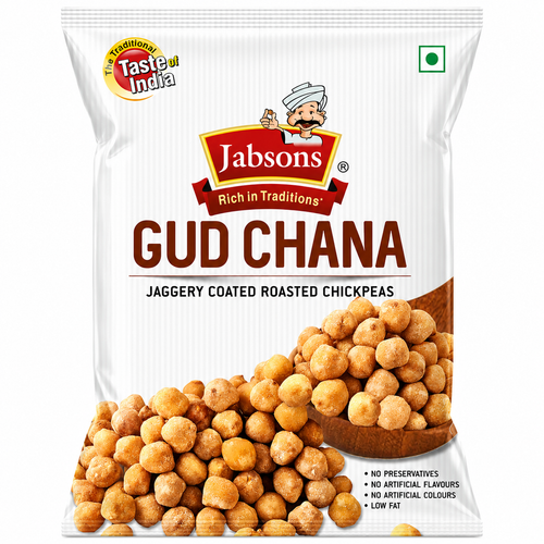Jabsons Roasted Gud Chana 150g