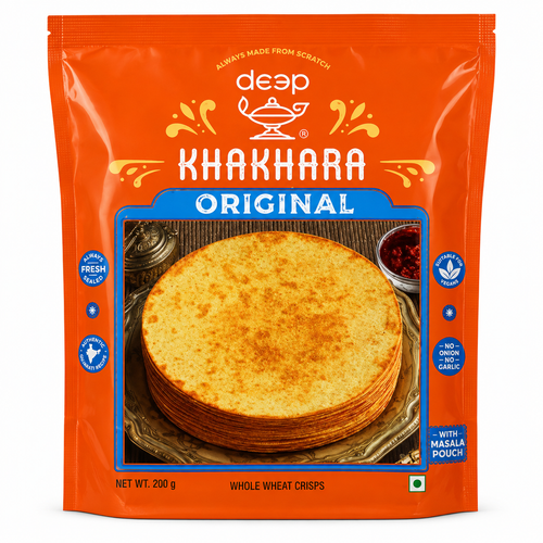 Deep  Plain (Original) Khakhara 200 gms