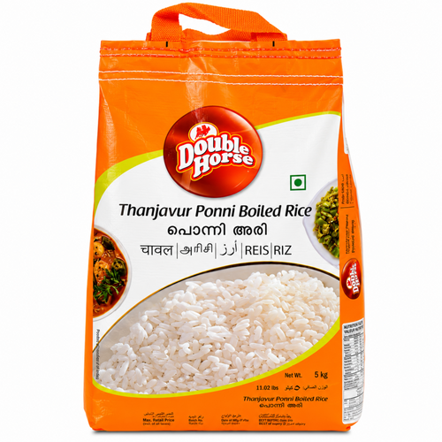 Double Horse Thanjavur Ponni Boiled Rice 5000g