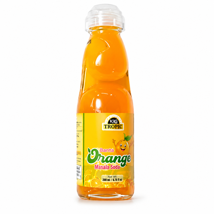 KRG Tropic Orange Masala Soda 200ml