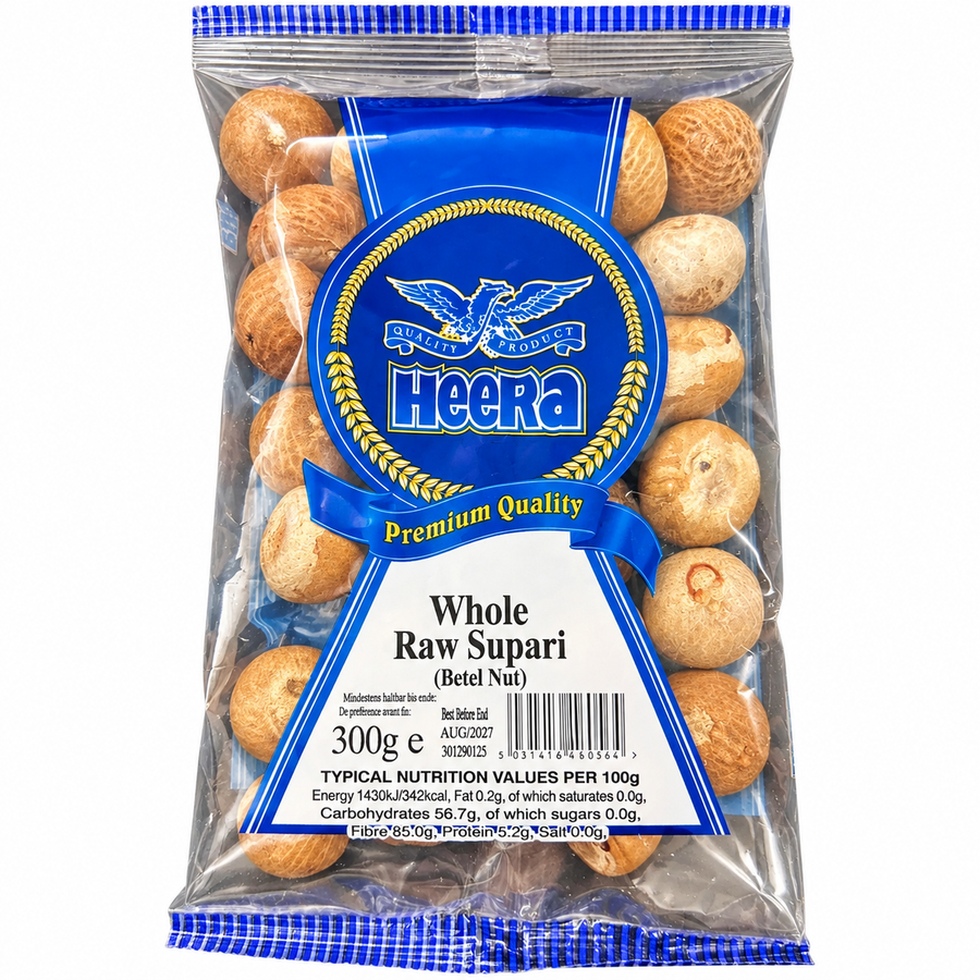 Heera Supari Whole-Raw Plain 300g