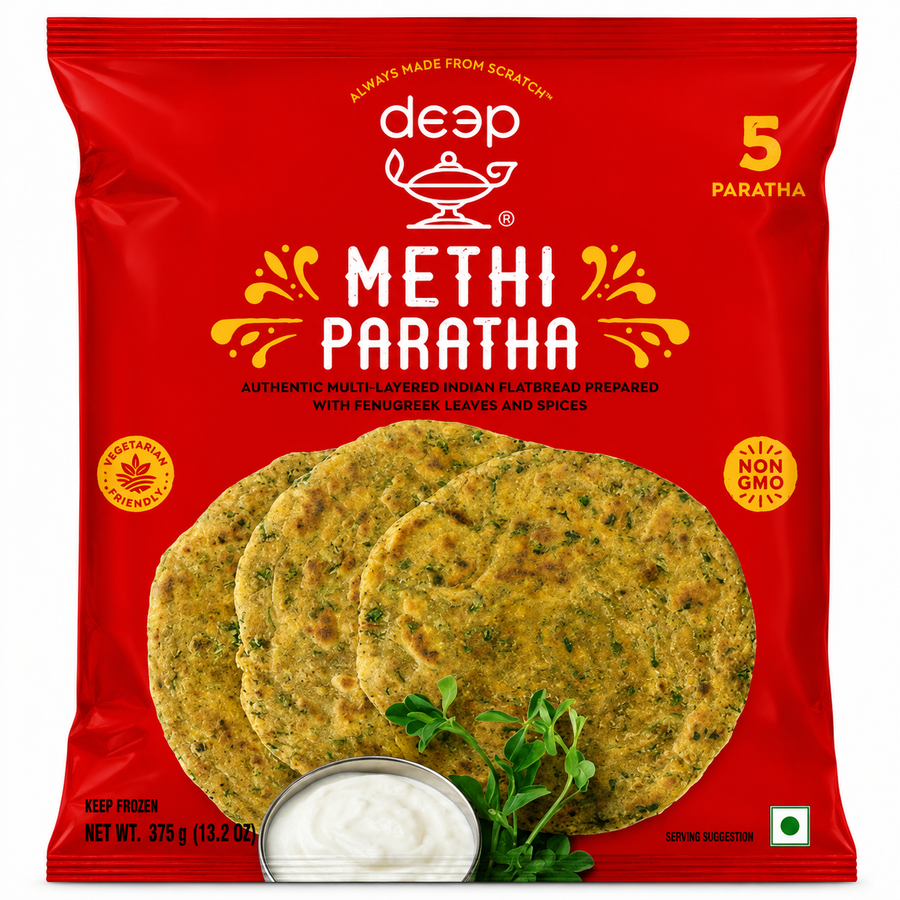 Deep Methi  Paratha 375 gms