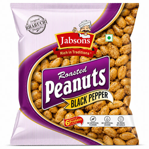 Jabson Roasted Peanut Black Pepper 140g