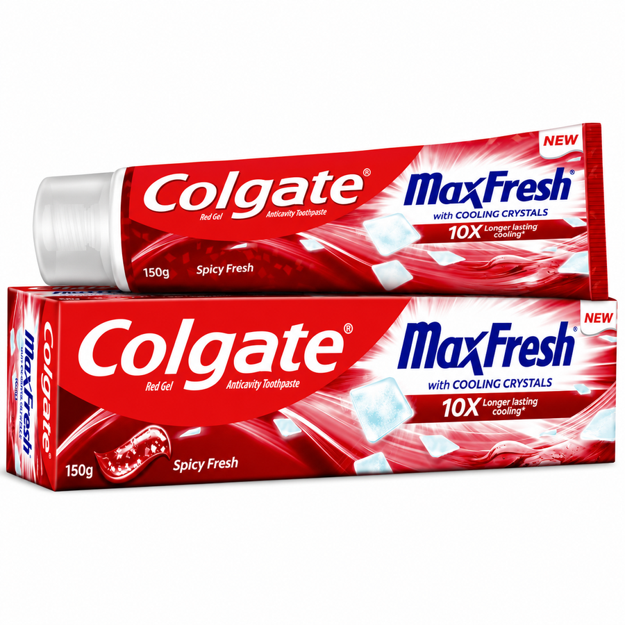 Colgate MaxFresh Toothpaste with Cooling Crystals 150g