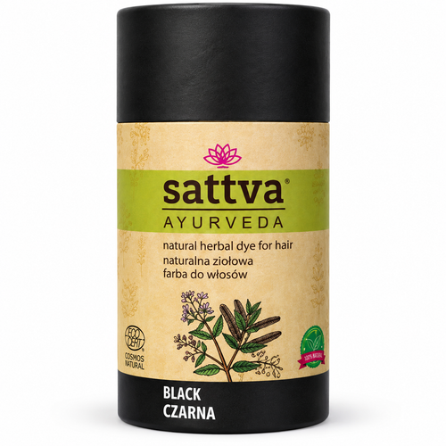 Sattva Henna Black 150g – Herbal Hair Colour
