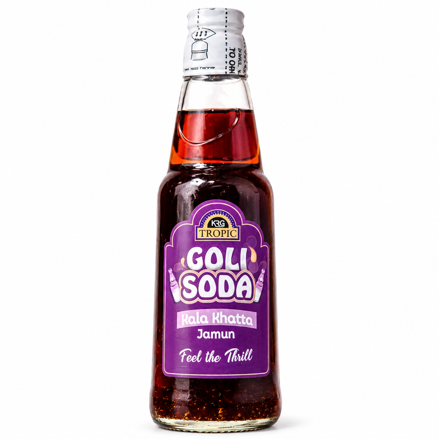 KRG Tropic Kala Khatta Jamun Goli Soda 200ml