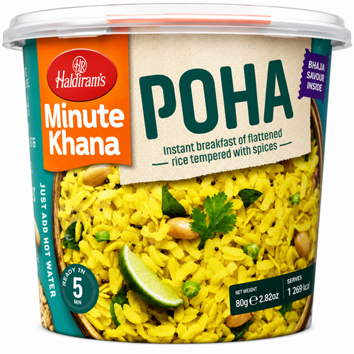 Haldiram's Minute Khana Poha 80g
