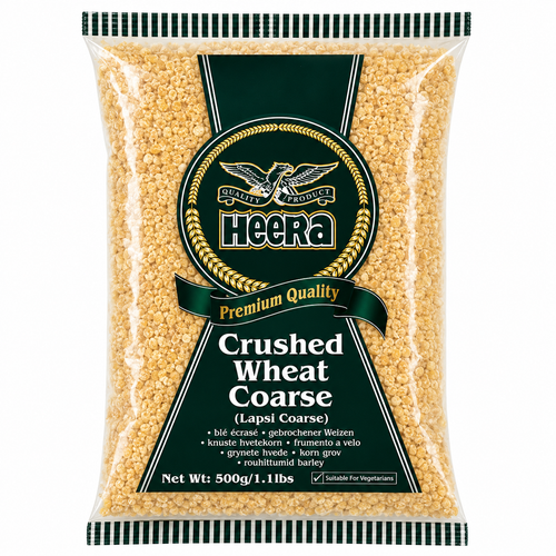 Heera Crushed Wheat Coarse (Lapsi/Dalia) 500g
