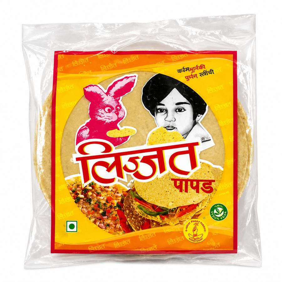 Lijat Jeera Papad 200g