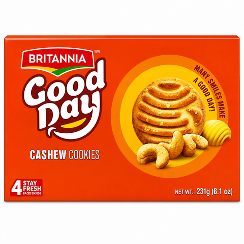 Britannia Good Day Cashew Cookies 231g
