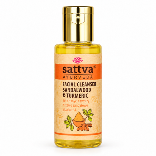 Sattva Facial Cleanser Sandalwood & Turmeric 100ml – Daily Face Wash