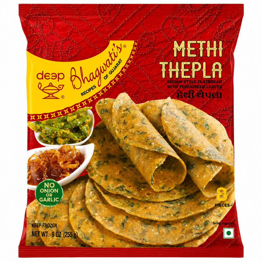 Deep Frozen Thepla Methi 256 gms