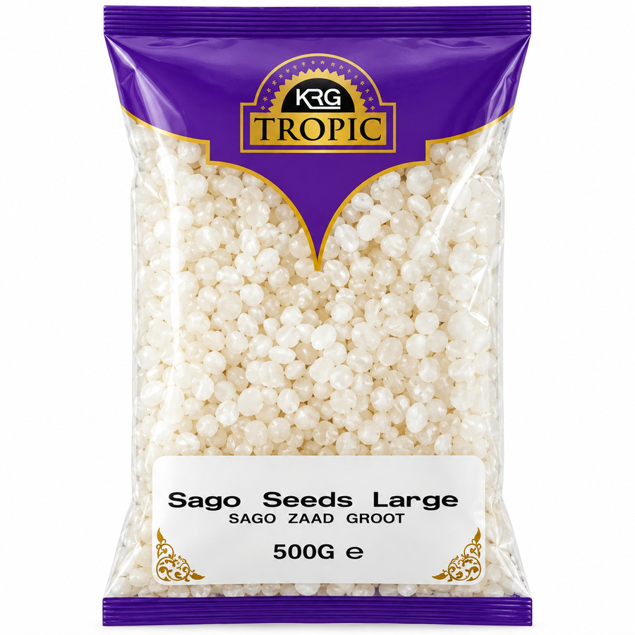 KRG Large Sago Seeds Sabudana (Tapioca) 500g