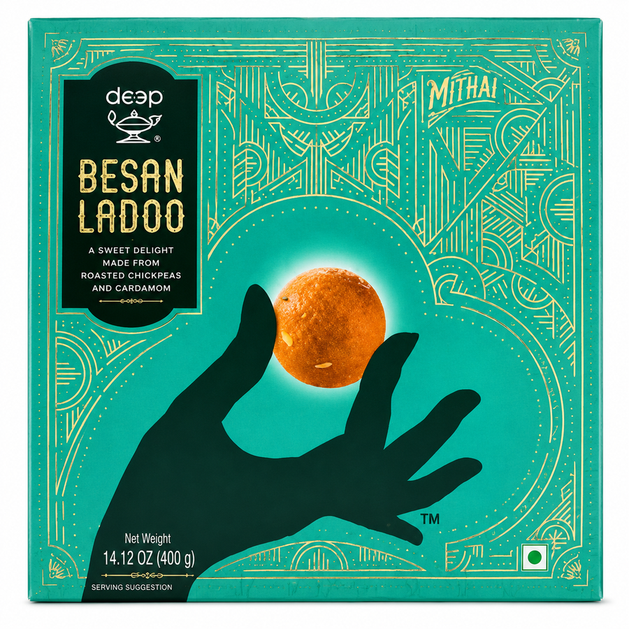 Deep  Besan Ladoo 400 gms