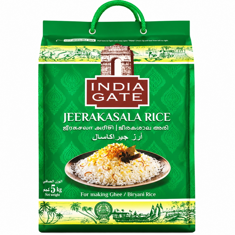 India Gate Jeera Kasala Rice 5000g