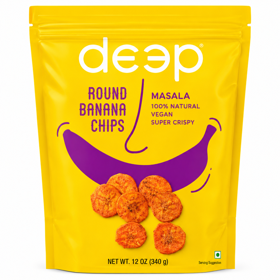 Deep  Banana Chips Round - Masala 340gm