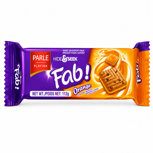 Parle Hide & Seek Orange Biscuits 112g