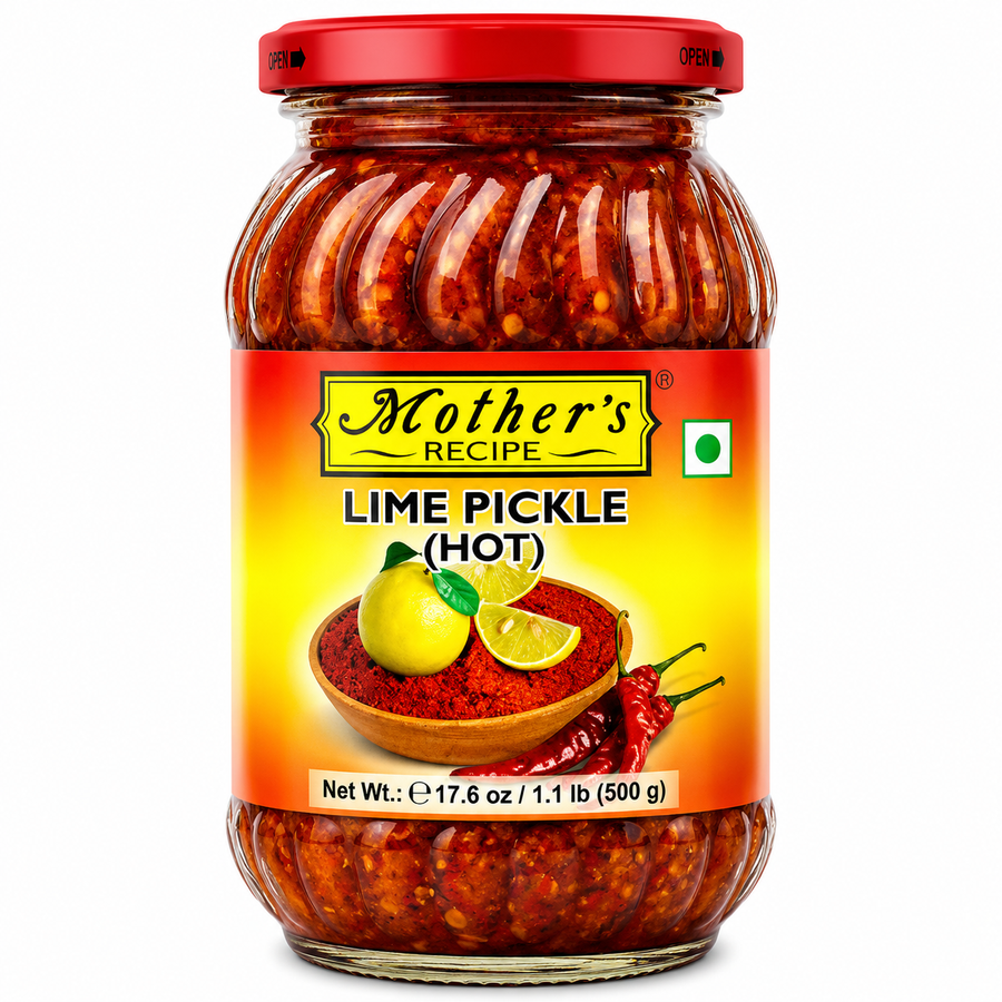 Mother's Hot Lime Pickle 500g