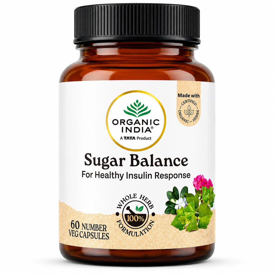 Organic India Sugar Balance 60 Capsules