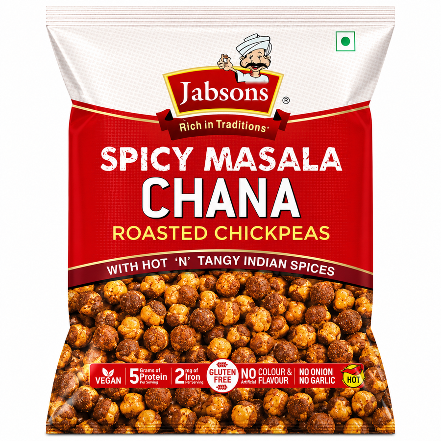 Jabsons Roasted Chana Spicy Masala 150g