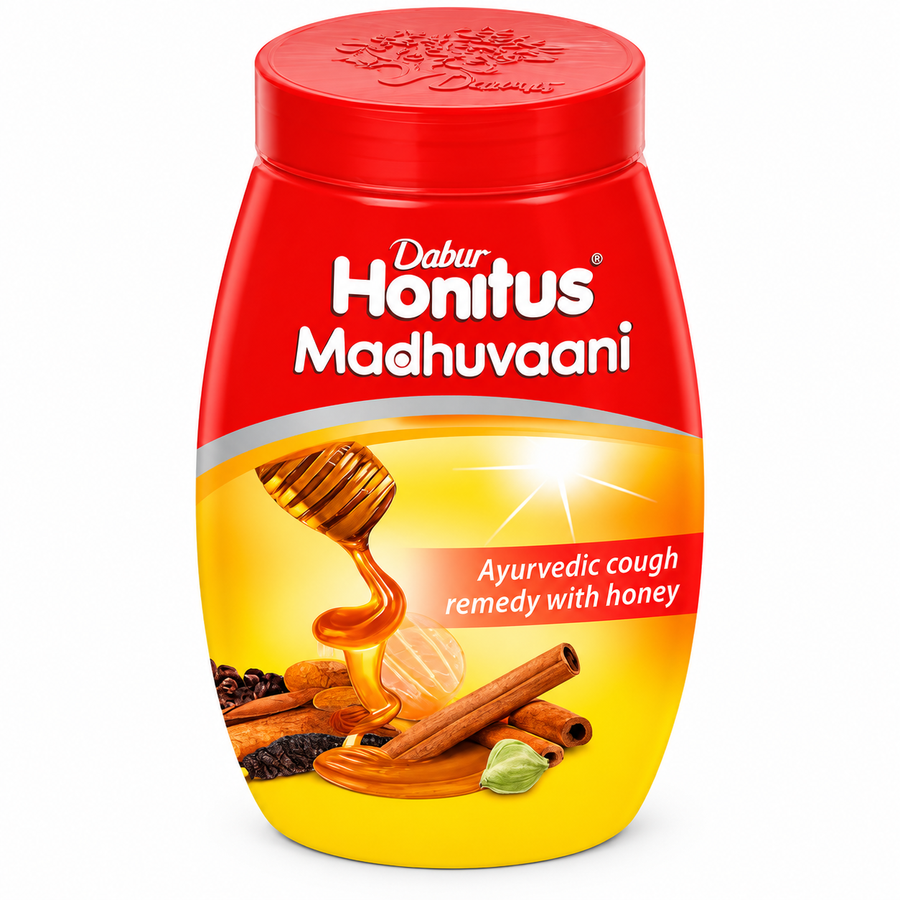 Dabur Honitus Madhuvaani 150g – Ayurvedic Cough Remedy with Honey