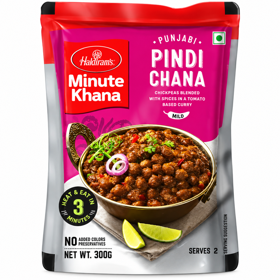 Haldiram's Ready to Eat Punjabi Pindi Chana 300g