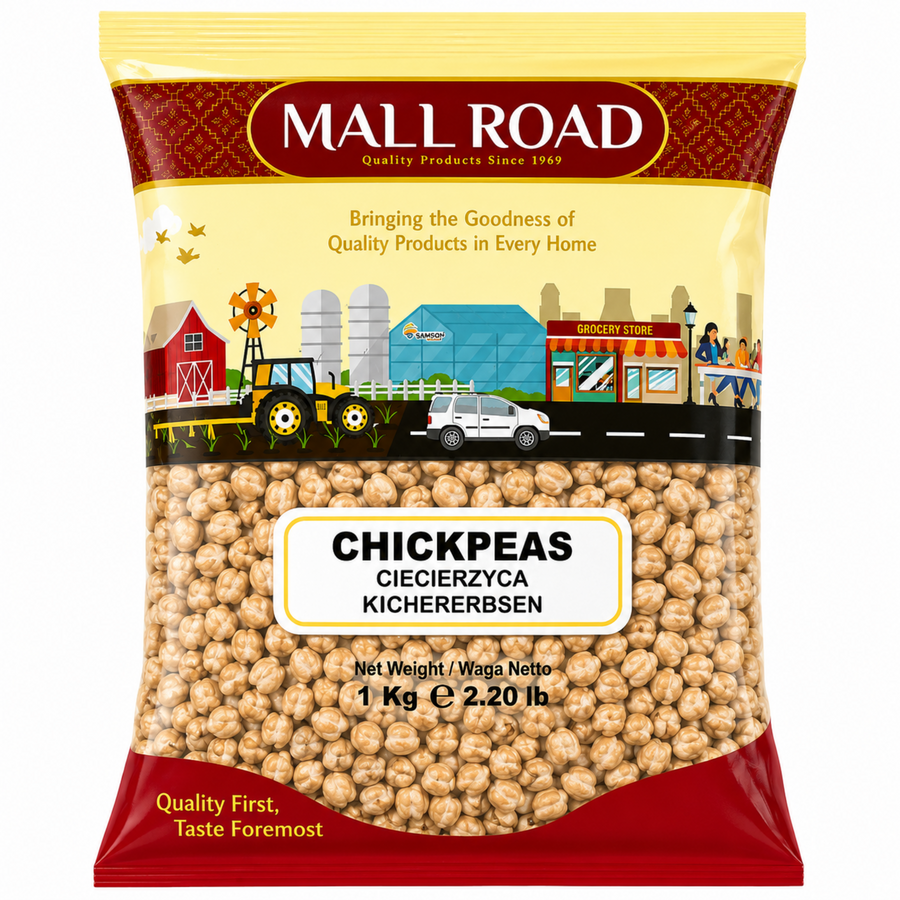 Mall Road Chickpeas 1000g