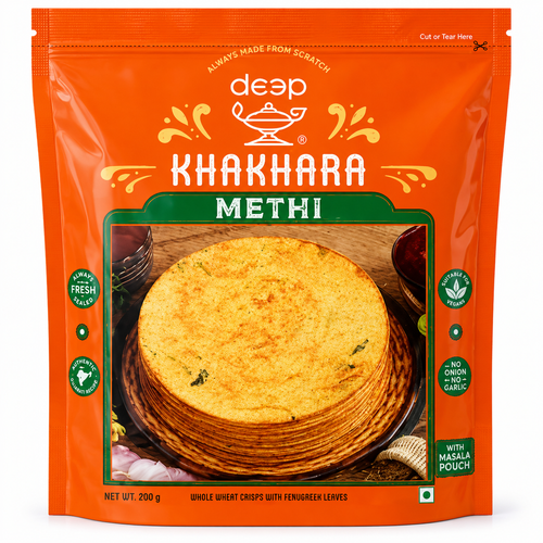 Deep  Methi Khakhara 200gm