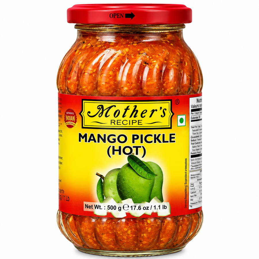 Mother's Hot Mango Pickle 500g