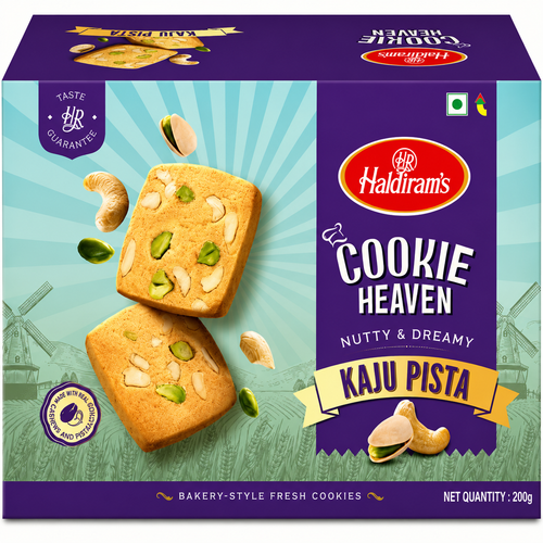 Haldiram's Cookie Heaven Kaju Pista 300g