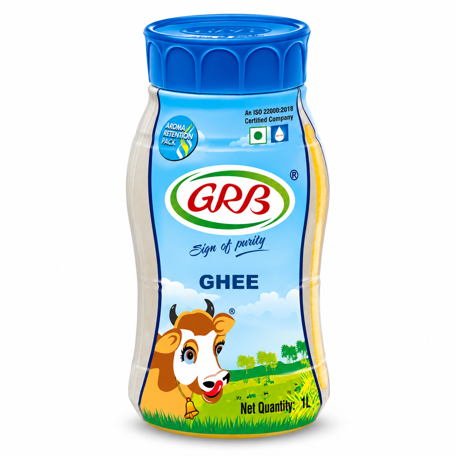 GRB Ghee 1kg – Pure & Traditional Indian Clarified Butter