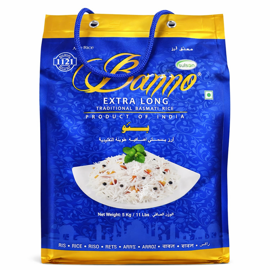 Banno Extra Long Traditional Basmati Rice