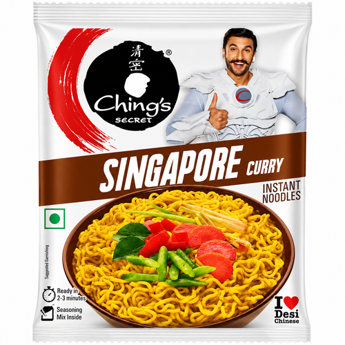 Ching's Singapore Curry Instant Noodles 60g