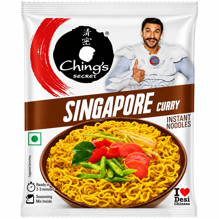 Ching's Singapore Curry Instant Noodles 60g